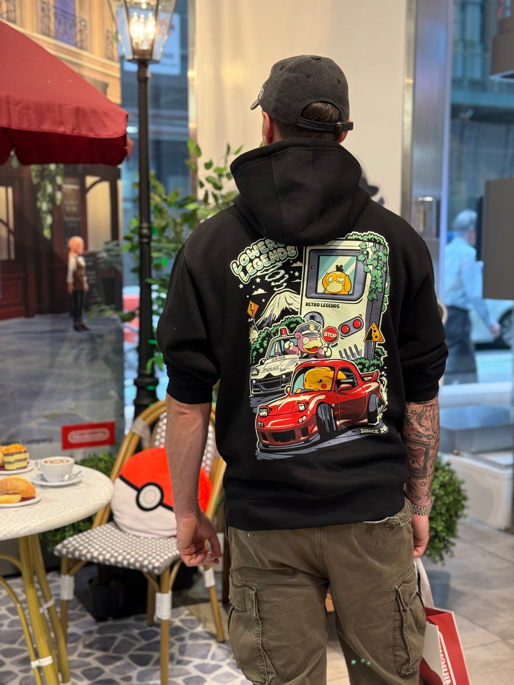 Retro chase hoodie