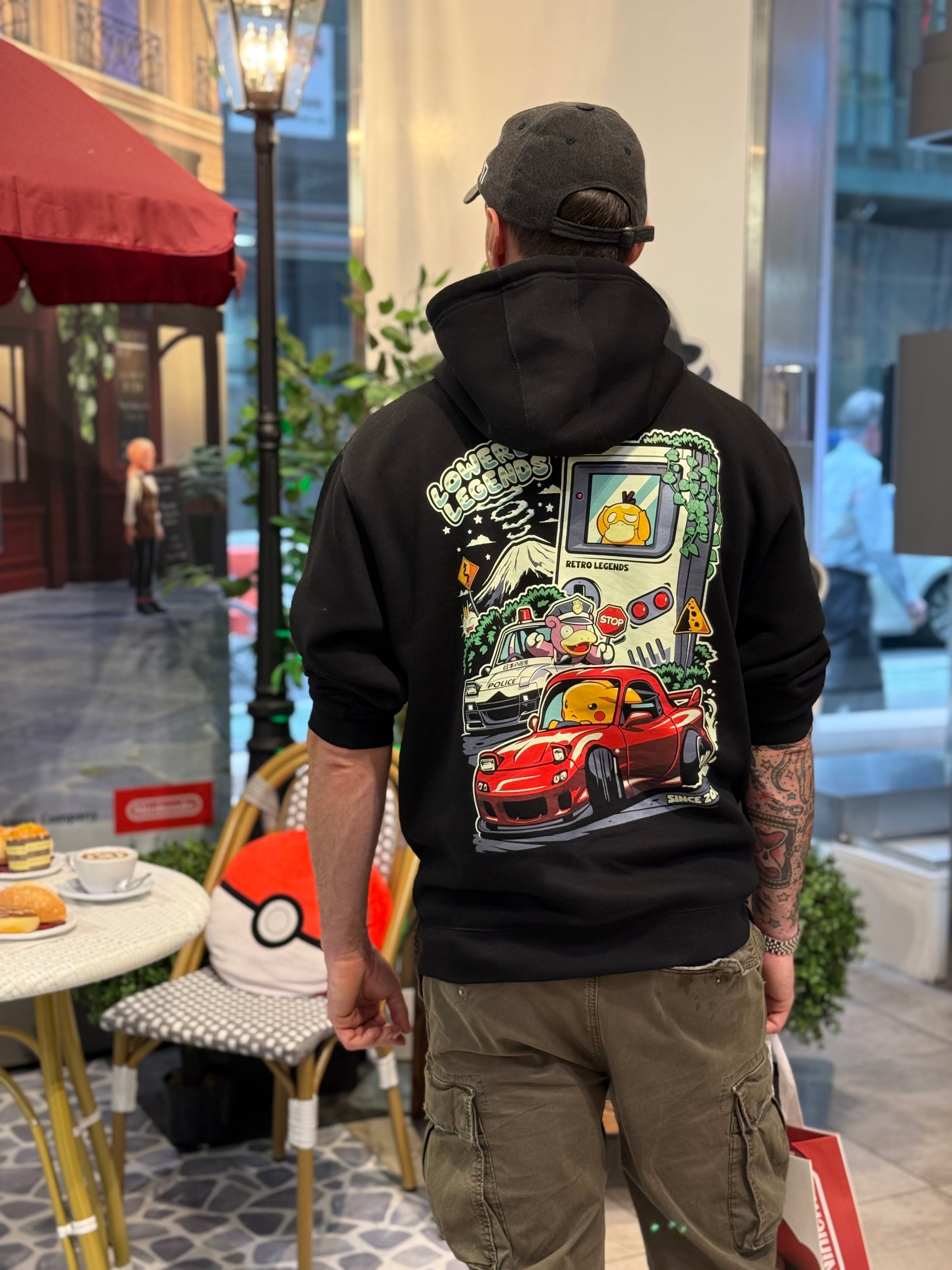 Retro chase hoodie