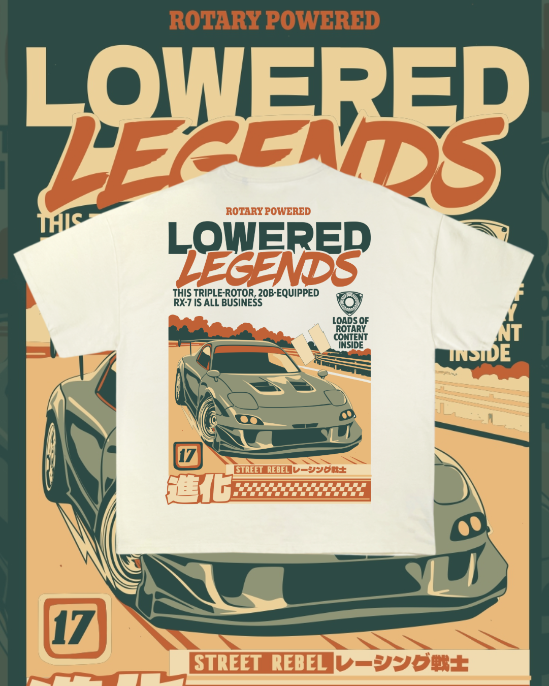 Rx7 Magazine tee