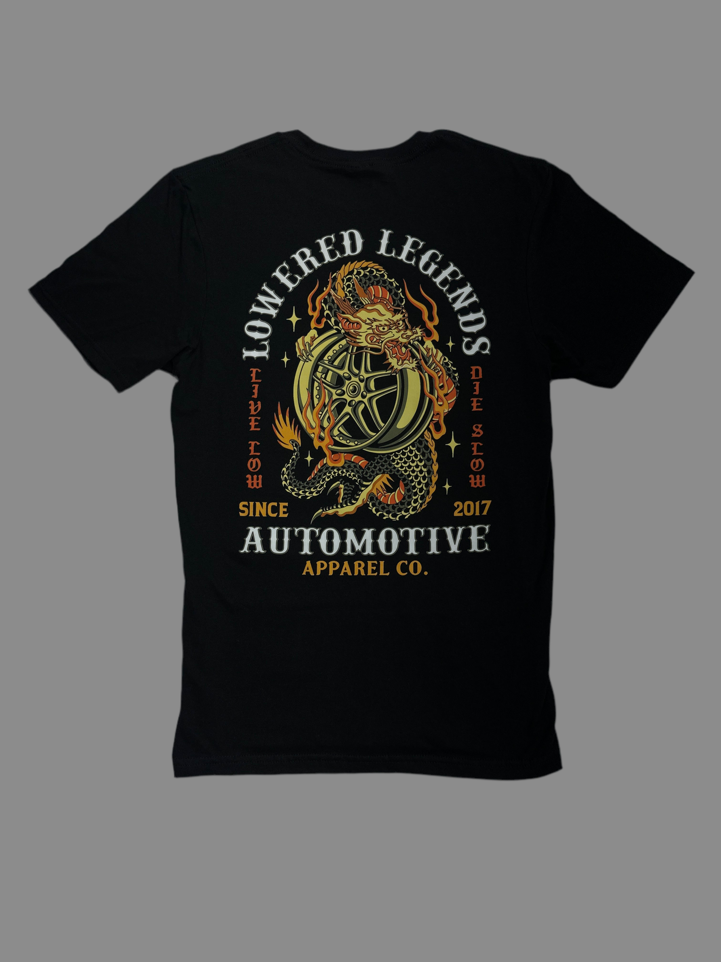 Dragon wheel tee