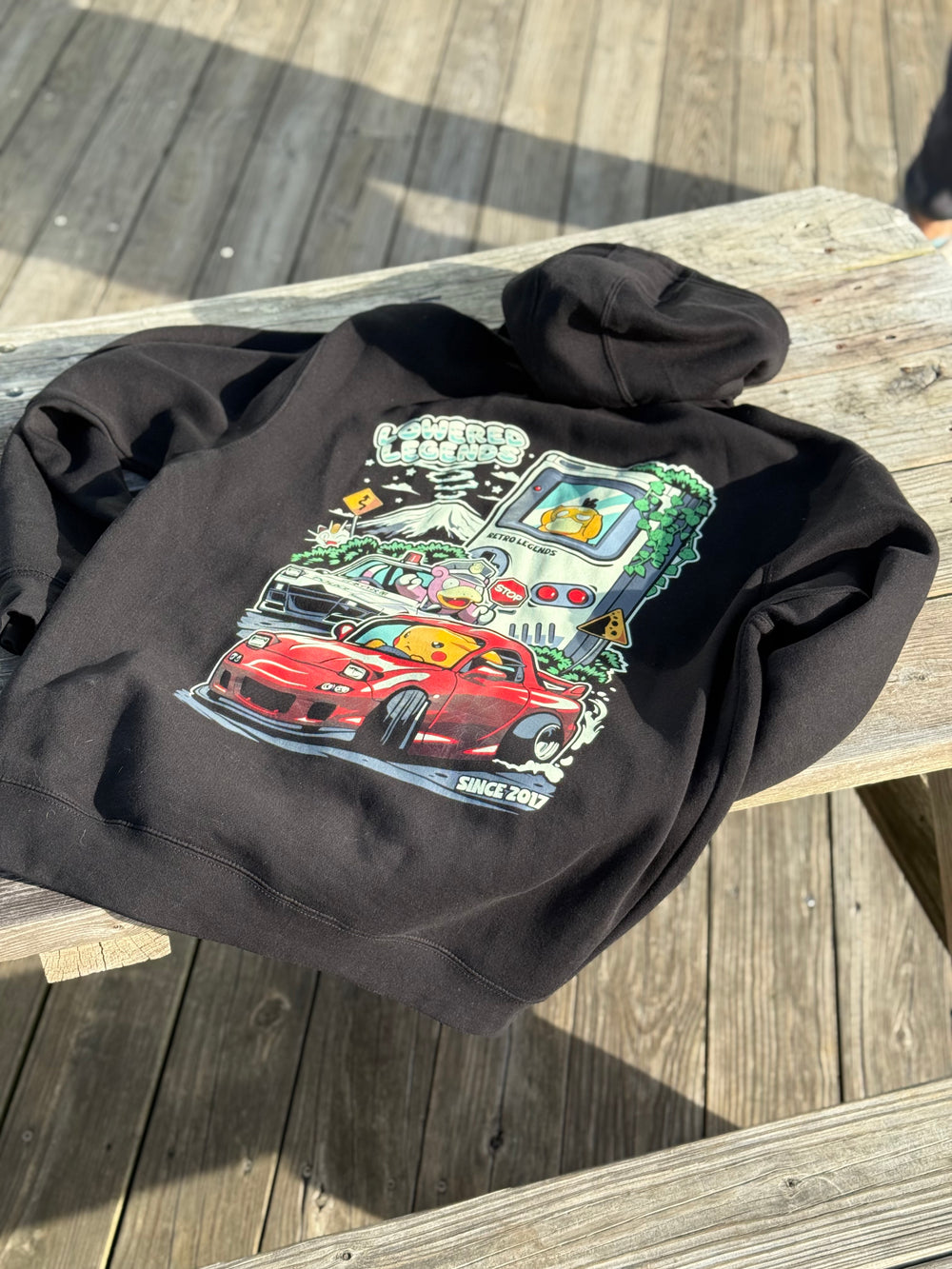 Retro chase hoodie