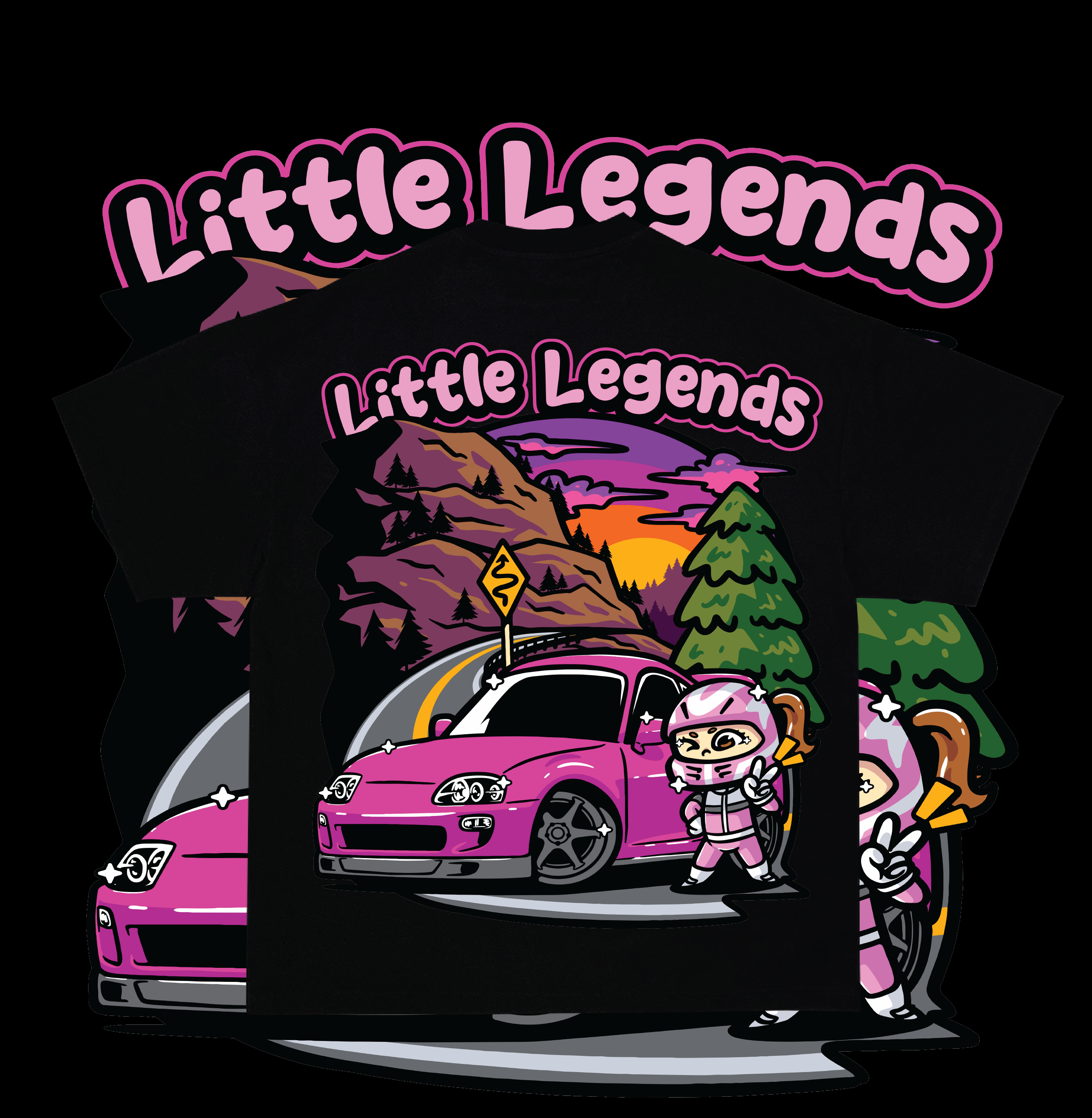 Pink Supra tee-shirt (Kids)