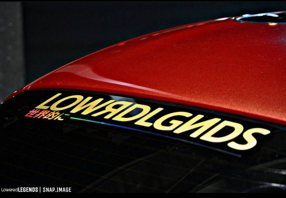 Lower Style Decals Stickers & Decals – Lowered Legends